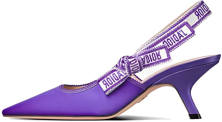 (Women) Dior Pointed Toe Slingback High Heels 'Purple' KCP919SEM_S15V Buy (Women) Dior Pointed Toe Slingback High Heels 'Purple' KCP919SEM_S15V