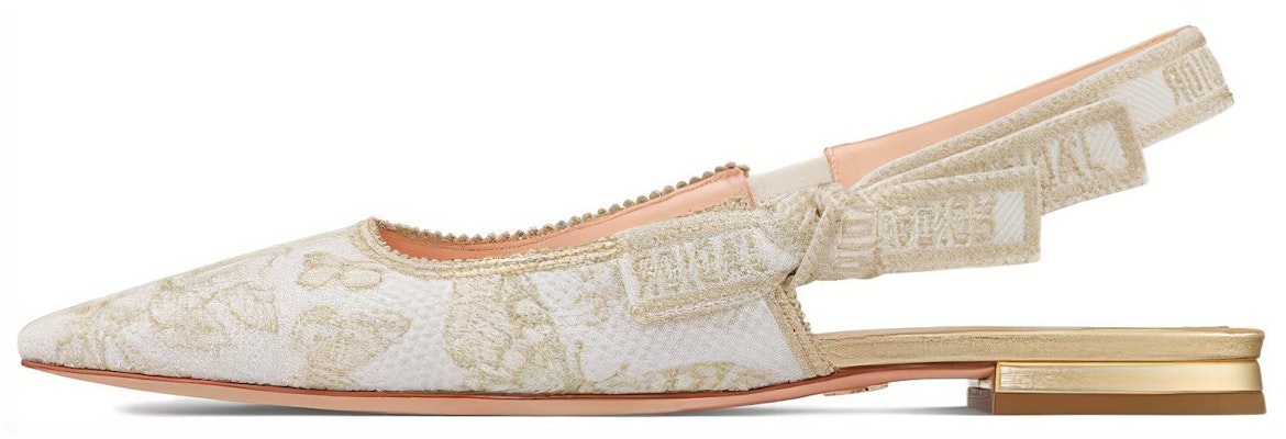 DIOR 迪奧 尖頭套足平跟 休閒單鞋 女款 米色 Buy DIOR 迪奧 尖頭套足平跟 休閒單鞋 女款 米色