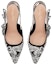 Shop (W) Dior Kasut Runcing Stiletto Mules 'Hitam dan Putih' KCV024JHC_S17X