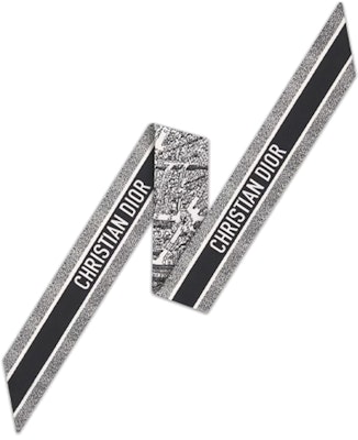 (W) DIOR 프린트 미차 실크 스카프 여성 - 화이트 32PAR106I600-C080 Lookbook (W) DIOR 프린트 미차 실크 스카프 여성 - 화이트 32PAR106I600-C080