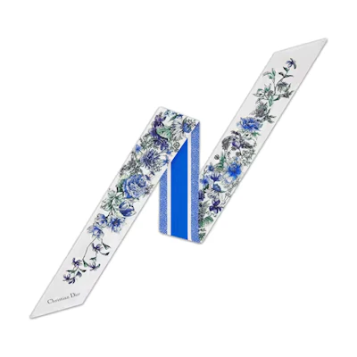(Women) DIOR Printed Silk Scarf for Women 24FCO106I606-C516
