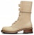 (W) But Kasut Buku Lali Chunky Tumit Dior Quest Kulit Bertali Tumit Bulat 'Beige' KDI668VEA_S16T