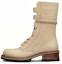 Buy (W) But Kasut Buku Lali Chunky Tumit Dior Quest Kulit Bertali Tumit Bulat 'Beige' KDI668VEA_S16T