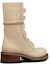 Shop (W) But Kasut Buku Lali Chunky Tumit Dior Quest Kulit Bertali Tumit Bulat 'Beige' KDI668VEA_S16T
