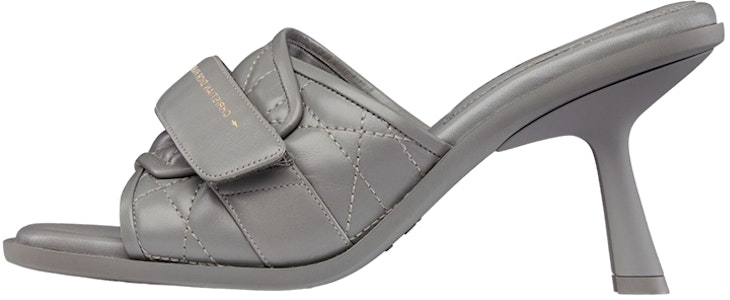 (W) Dior グレー キルトチェック カーフスキン サンダル KDQ731CQC_S33G Buy (W) Dior グレー キルトチェック カーフスキン サンダル KDQ731CQC_S33G