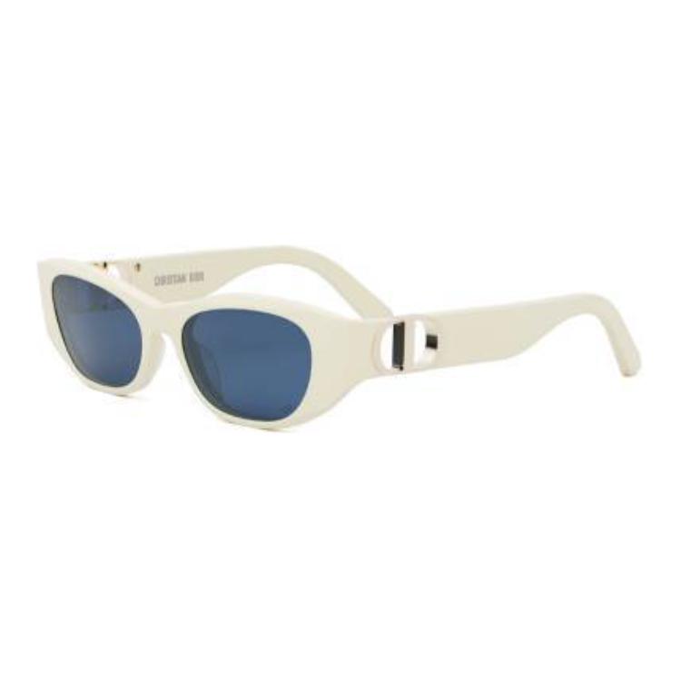 (Women) DIOR Rectangle Beige  Sunglasses with Hollow Temple Design. CD40128U5325V 圖 2