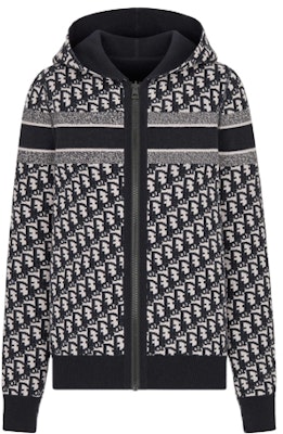 (Women) DIOR Reversible Oblique Print Hoodie Jacket in Navy Blue 054G12AM055-X5820 Shop (Women) DIOR Reversible Oblique Print Hoodie Jacket in Navy Blue 054G12AM055-X5820