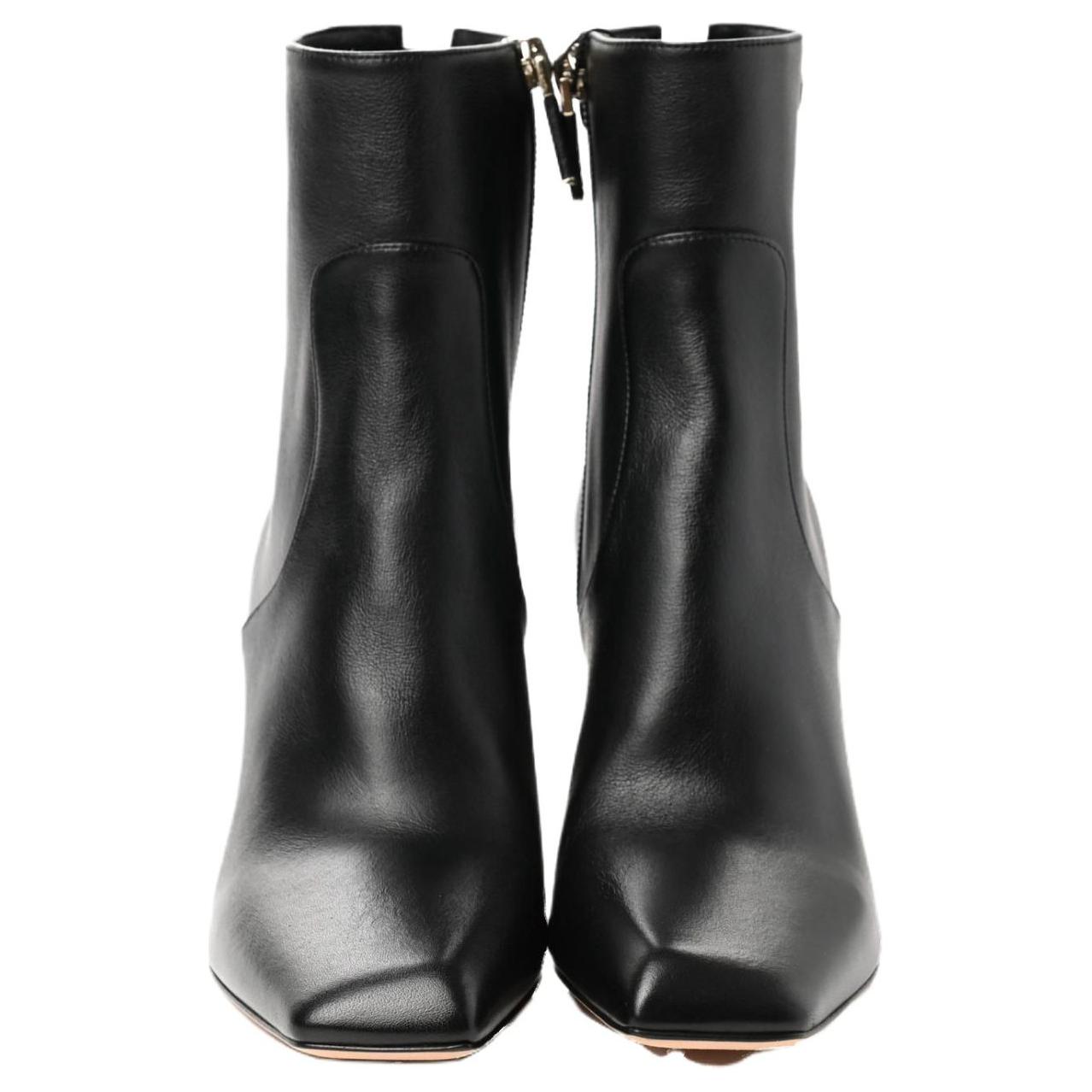 Purchase DIOR 迪奧 Rhodes 時尚高跟短靴 女款 黑色