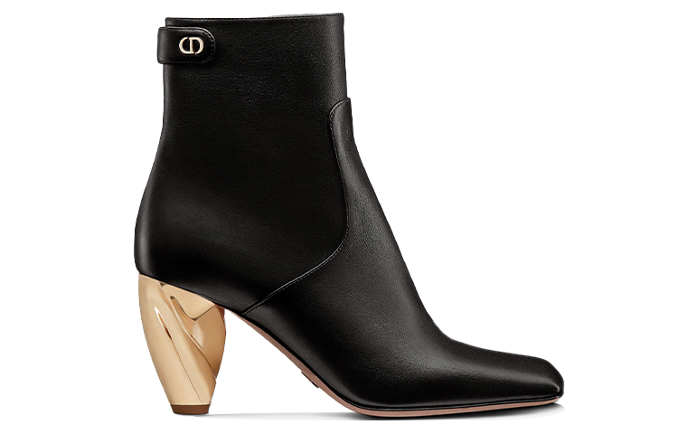 Order (W) Dior Rhodes Sepatu Boot Kulit Hitam KDI726VSO_S900