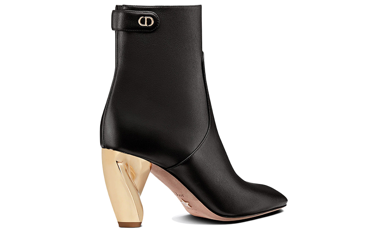 Shop (W) Dior Rhodes Sepatu Boot Kulit Hitam KDI726VSO_S900