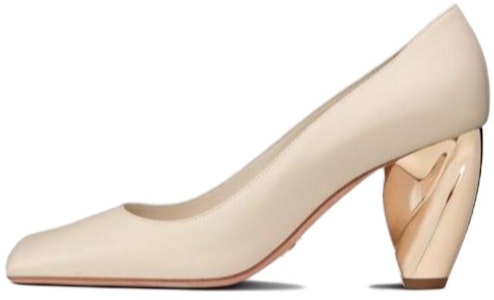 (W) 迪奥 罗得岛 小牛皮高跟鞋 '白色' KDP925VEA_S03W Buy (W) 迪奥 罗得岛 小牛皮高跟鞋 '白色' KDP925VEA_S03W