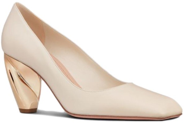(W) 디올 로즈 송아지 가죽 하이힐 '화이트' (Dior Rose calfskin high heel 'White') KDP925VEA_S03W Order (W) 디올 로즈 송아지 가죽 하이힐 '화이트' (Dior Rose calfskin high heel 'White') KDP925VEA_S03W