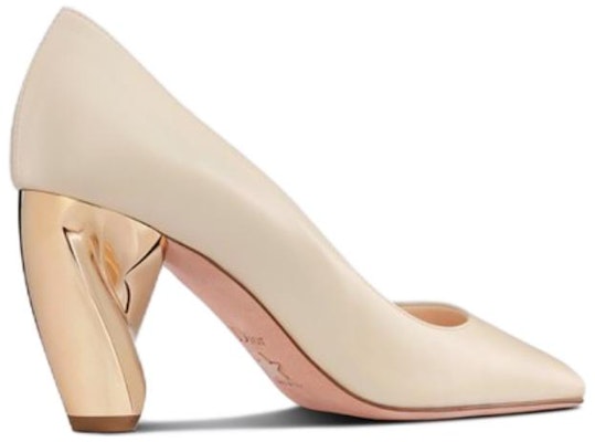(W) 디올 로즈 송아지 가죽 하이힐 '화이트' (Dior Rose calfskin high heel 'White') KDP925VEA_S03W Lookbook (W) 디올 로즈 송아지 가죽 하이힐 '화이트' (Dior Rose calfskin high heel 'White') KDP925VEA_S03W