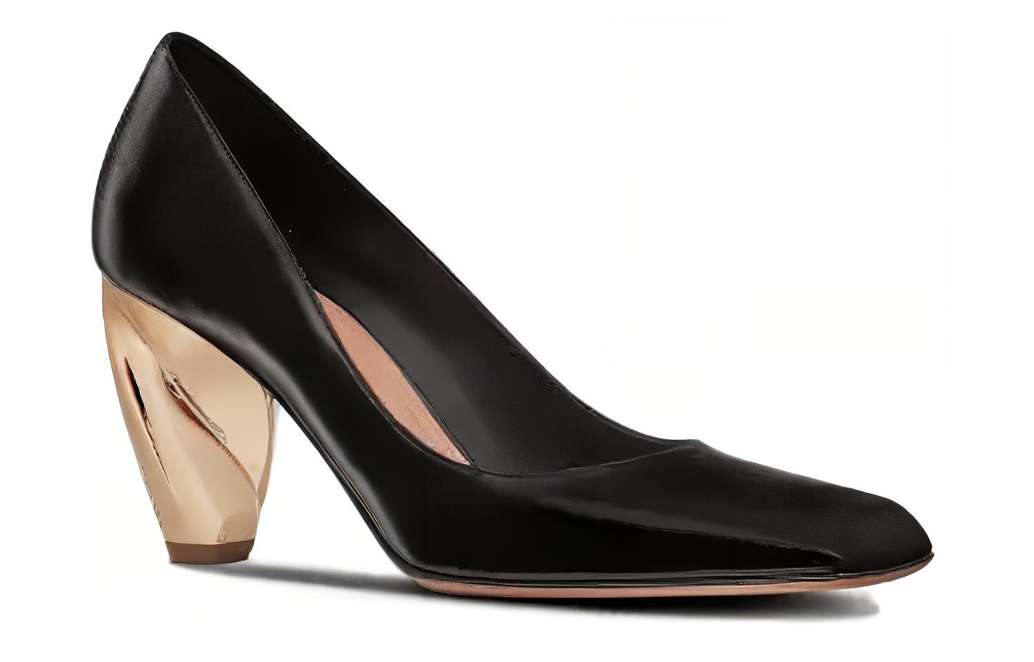 Lookbook (Women) Dior Rhodes Heeled Sandals 'Black Fashion' KCP925VEA_S900