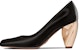 (W) Dior Rhodes Kasut Tumit Tinggi 'Black Calfskin' KDP925VEA_S900