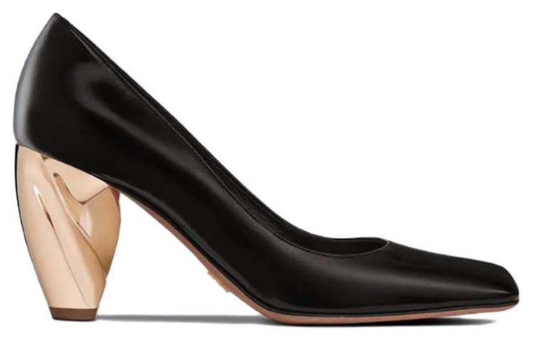 Order (W) (レディース) ディオール ローデス ハイヒール 'ブラックカーフスキン' KDP925VEA_S900 KDP925VEA_S900