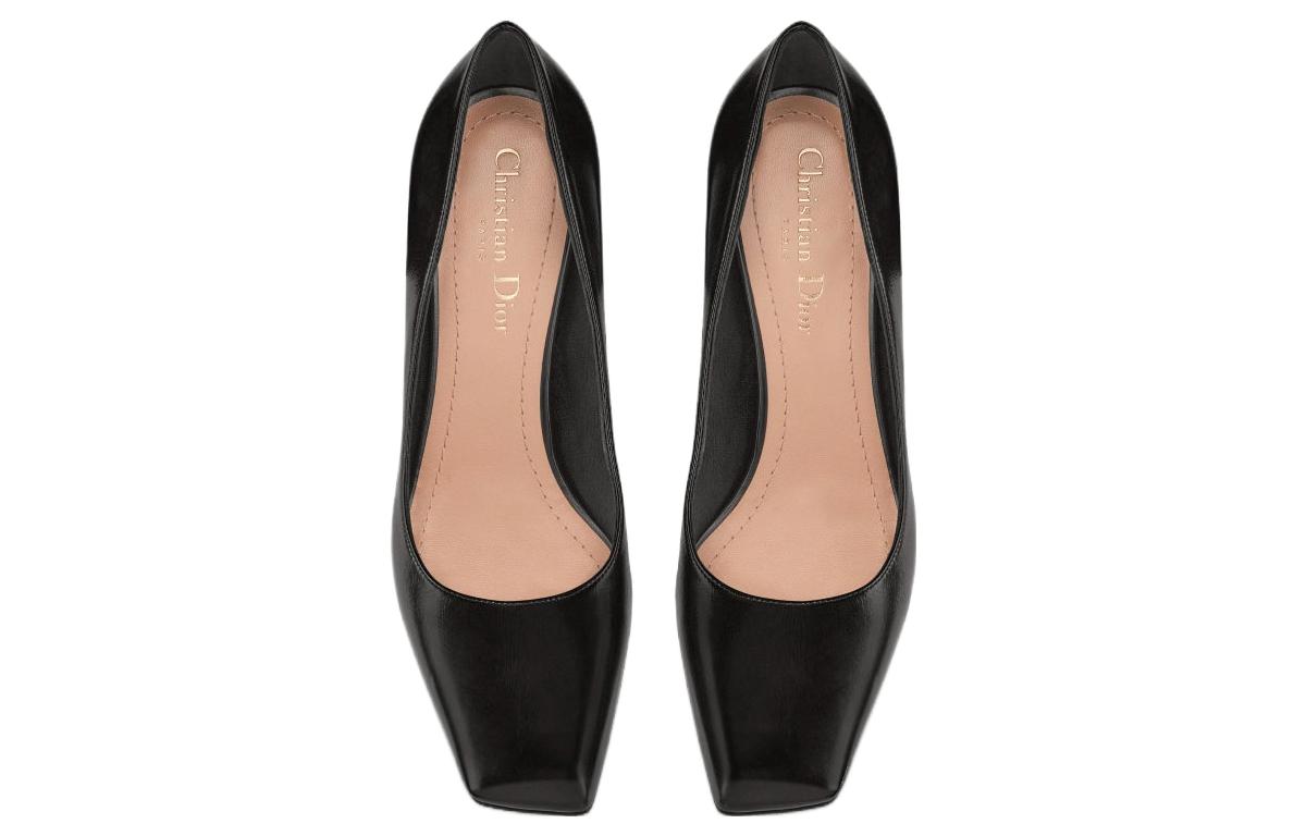 Shop (W) (レディース) ディオール ローデス ハイヒール 'ブラックカーフスキン' KDP925VEA_S900 KDP925VEA_S900