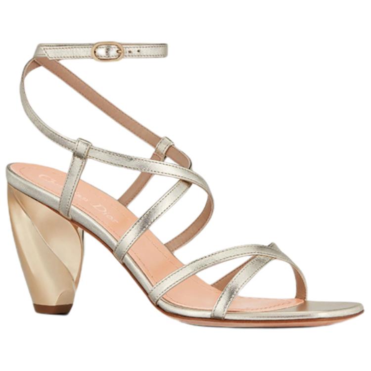 Lookbook (W) Sandale en cuir Dior Rhodes ''Or Simpliste'' KDQ570LAM_S49K