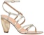 (W) Sandal Kulit Dior Rhodes 'Simplistic Gold' KDQ570LAM_S49K