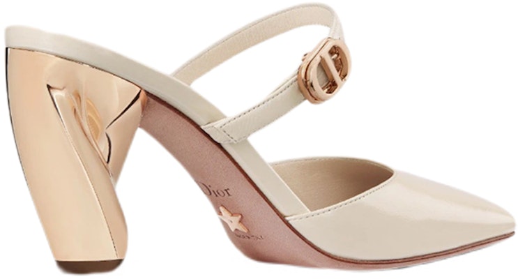 (Women) Dior Rhodes Mule 'White Calfskin Buckle' KDP924VEA_S03W Lookbook (Women) Dior Rhodes Mule 'White Calfskin Buckle' KDP924VEA_S03W