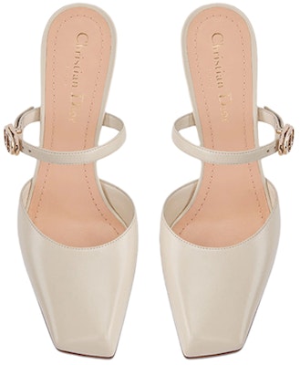 (Women) Dior Rhodes Mule 'White Calfskin Buckle' KDP924VEA_S03W Shop (Women) Dior Rhodes Mule 'White Calfskin Buckle' KDP924VEA_S03W
