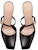 (W) Dior Rhodes Slide 'Black Calfskin Buckle' - Selipar Dior Hitam Kulit Anak Lembu. KDP924VEA_S900