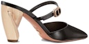 Purchase (W) Dior Rhodes Slide 'Black Calfskin Buckle' - Selipar Dior Hitam Kulit Anak Lembu. KDP924VEA_S900