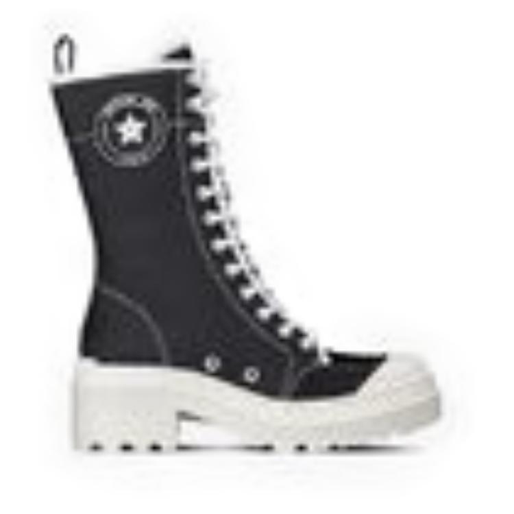 Lookbook (W) 迪奥黑色皮革系带短靴 KDI768TFC_S17X