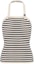 Buy (Women) DIOR Riviera FW24 Striped Colorblock Button Knit Vest Women White 444T13AM779-X0853