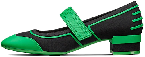 (Women) Dior Roller Low Heel 'Black Green Ballet' KCB732NER_S57X (Women) Dior Roller Low Heel 'Black Green Ballet' KCB732NER_S57X