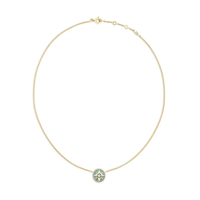 (Women) Dior Rose des Vents 18k Gold Diamond Necklace for Women JRDV95006-0000