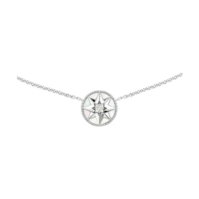(Women) DIOR ROSE DES VENTS 18K Gold Necklace for Women. JRDV95023-0000