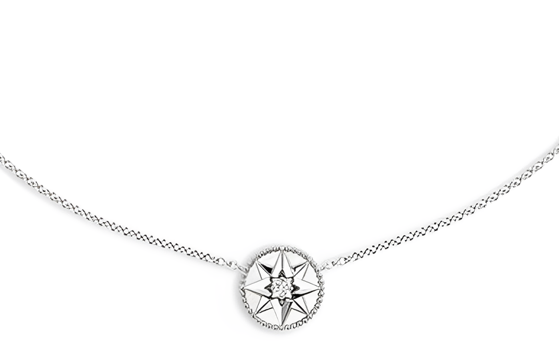 Order (Women) DIOR ROSE DES VENTS 18K Gold Necklace for Women. JRDV95023-0000