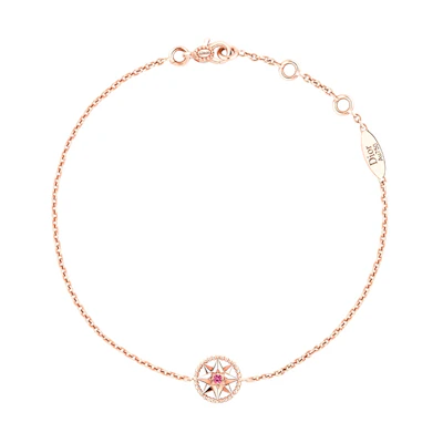 (Women) DIOR Rose Des Vents 18K Rose Gold Bracelet for Women. JRDV95174-0000