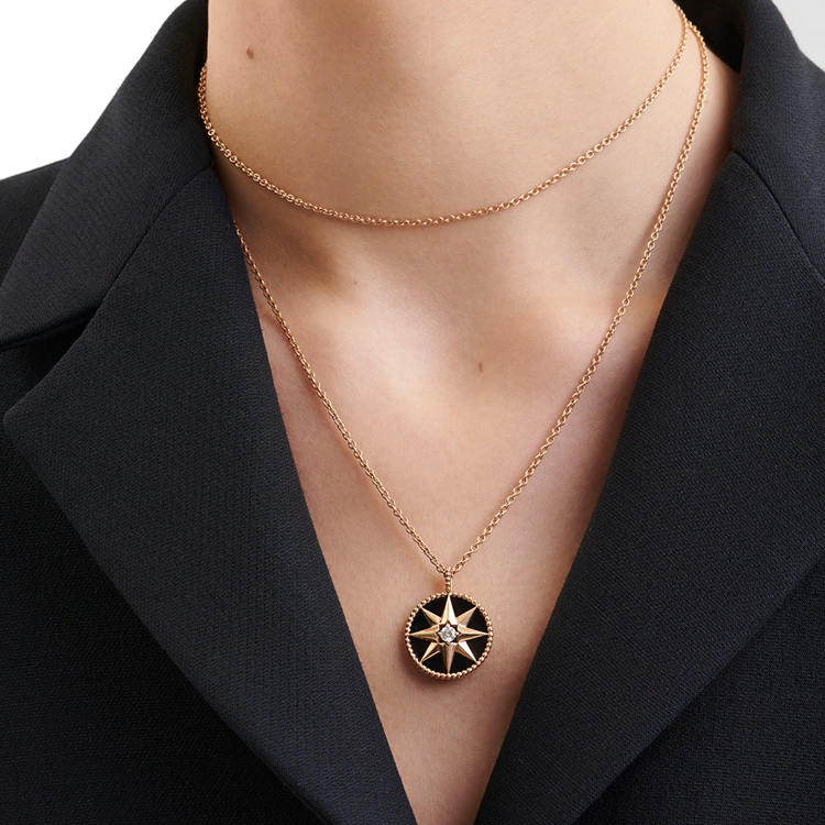 (Women) DIOR Rose des Vents  Fashion Pendant Necklace. JRDV95042-0000 圖 6
