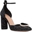 Lookbook (Women) Dior Rose Leather Square-Toe Comfort Block High Heels 'Black' KCV159CST_S05X