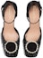 Purchase (Women) Dior Rose Leather Square-Toe Comfort Block High Heels 'Black' KCV159CST_S05X
