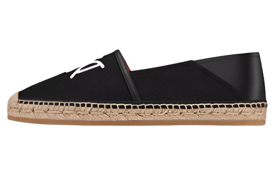 (Women) Dior Round Toe Slip-On Black 'Fisherman' 3SA088ZBM_H960