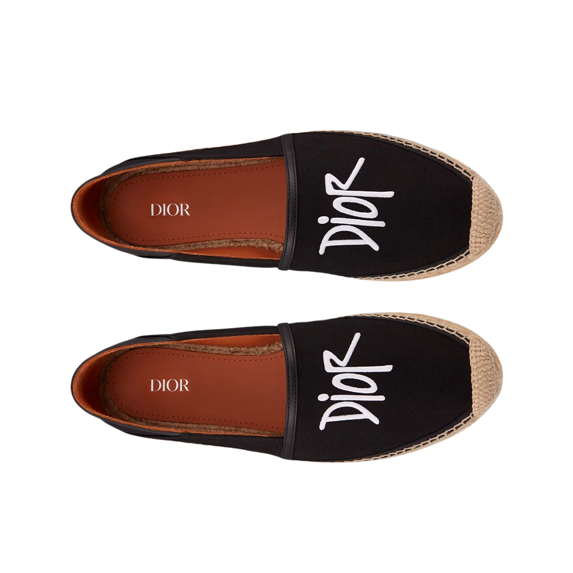 Order (W) Dior Slip-On Noir à Bout Rond ''Fisherman'' 3SA088ZBM_H960