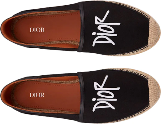(W) Dior Slip-On Noir à Bout Rond ''Fisherman'' 3SA088ZBM_H960 Order (W) Dior Slip-On Noir à Bout Rond ''Fisherman'' 3SA088ZBM_H960
