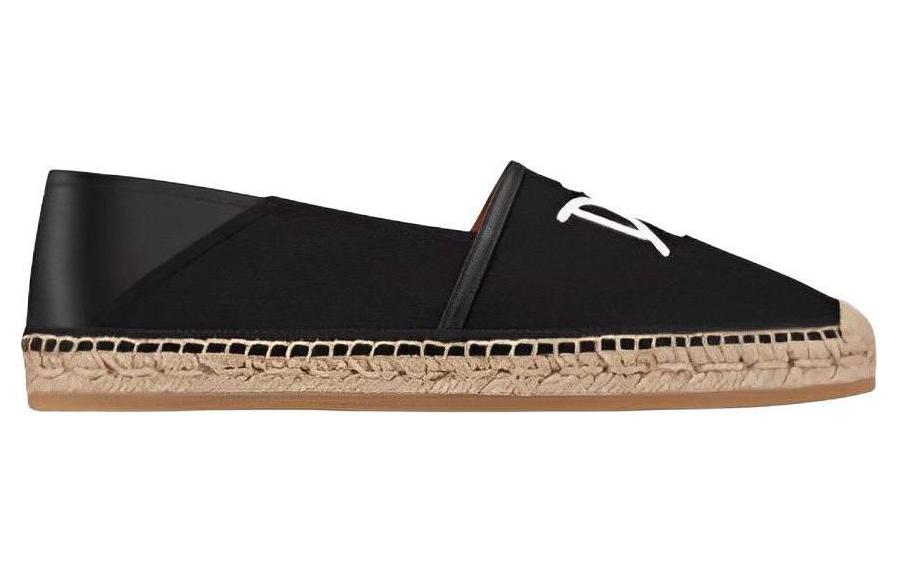 Order (W) Dior Sepatu Slip-On Hitam 'Fisherman' Bulat 3SA088ZBM_H960