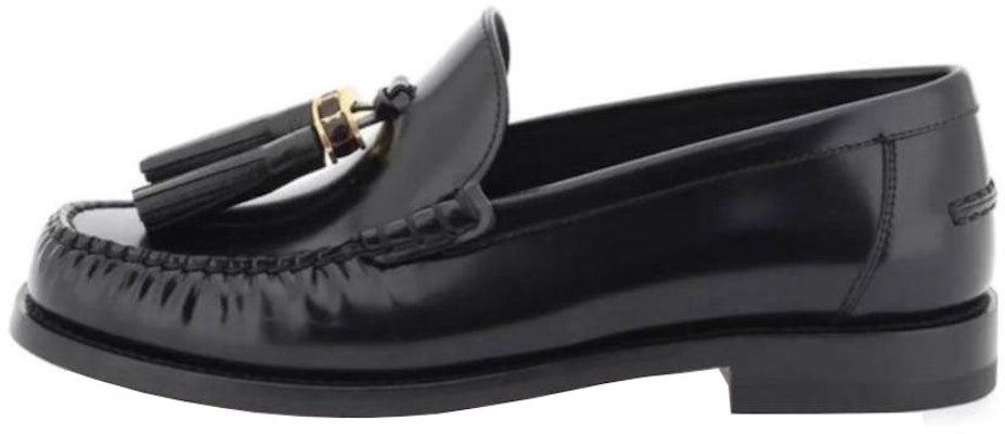 (Women) Dior Round Toe Tassel Loafer 'Black Leather' KDB819ACA_S900 Buy (Women) Dior Round Toe Tassel Loafer 'Black Leather' KDB819ACA_S900