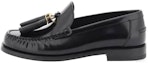 Buy (W) Dior Kasut Loafer Jumbai Hujung Bulat 'Kulit Hitam' KDB819ACA_S900