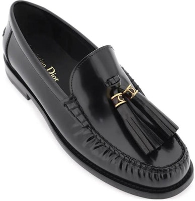 (Women) Dior Round Toe Tassel Loafer 'Black Leather' KDB819ACA_S900 Order (Women) Dior Round Toe Tassel Loafer 'Black Leather' KDB819ACA_S900