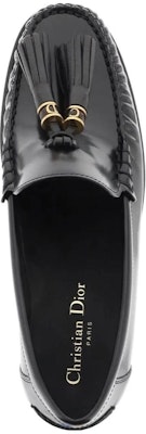 (Women) Dior Round Toe Tassel Loafer 'Black Leather' KDB819ACA_S900 Lookbook (Women) Dior Round Toe Tassel Loafer 'Black Leather' KDB819ACA_S900