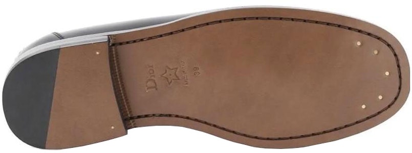 (W) Dior Loafer de Punta Redonda con Borlas 'Cuero Negro' KDB819ACA_S900 Purchase (W) Dior Loafer de Punta Redonda con Borlas 'Cuero Negro' KDB819ACA_S900