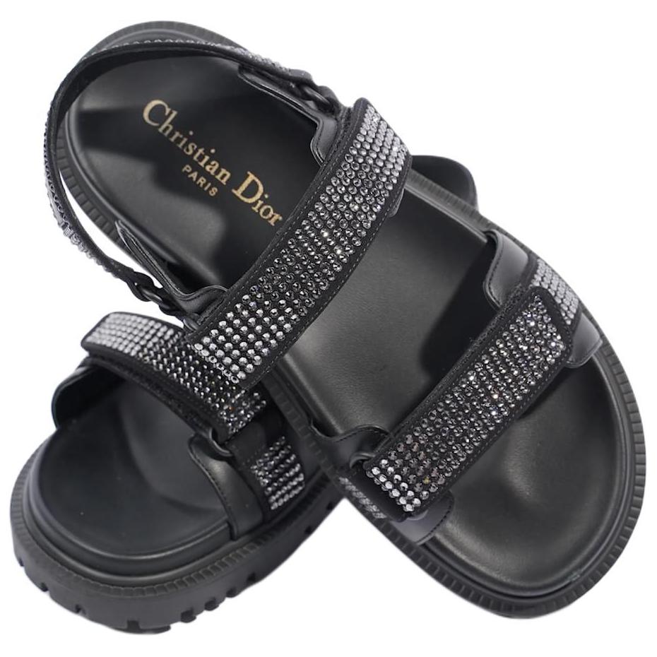 Details for (W) Sandal Dior 'Hitam' KCQ567NNP_S55X