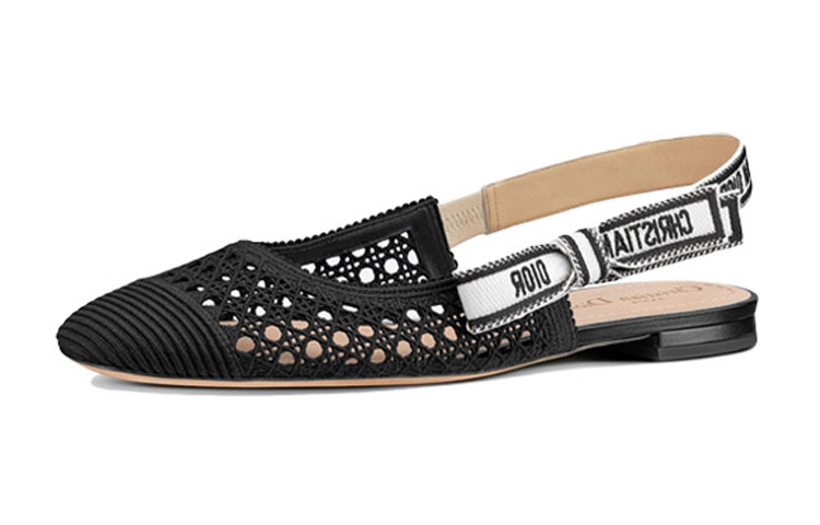 Order (W) Sandal Dior 'Hitam Berongga' KCB681RCE_900