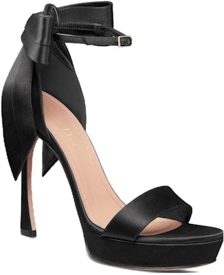 (Women) Dior Satin Black 'Comfortable All-Match Slingback Sandal' KDQ944SAT_S900 Lookbook (Women) Dior Satin Black 'Comfortable All-Match Slingback Sandal' KDQ944SAT_S900