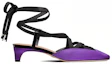 Order (W) Dior Satin Schnürschuh Chunky Absatz 4cm ''Lila'' KCV049SGG_S15V